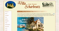 Desktop Screenshot of hotel-villa-scharbeutz.de